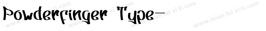 Powderfinger Type字体转换